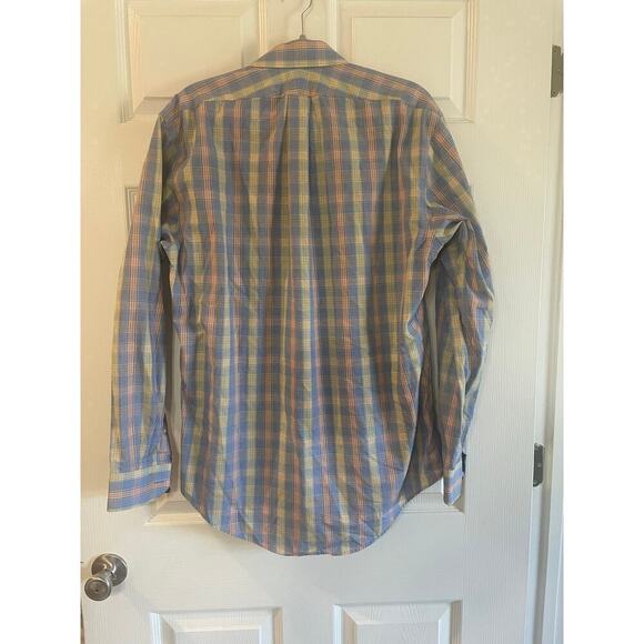 LAND'S END Men's Tailored Fit No Iron Twill Long Sleeve Shirt. 16x35 - Picture 1 of 10
